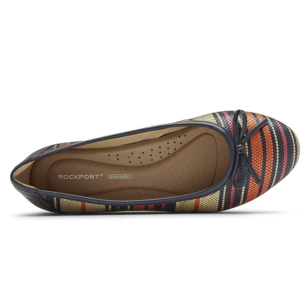 Rockport Womens Reagan Bow - Flats Multicolor - BVN350927